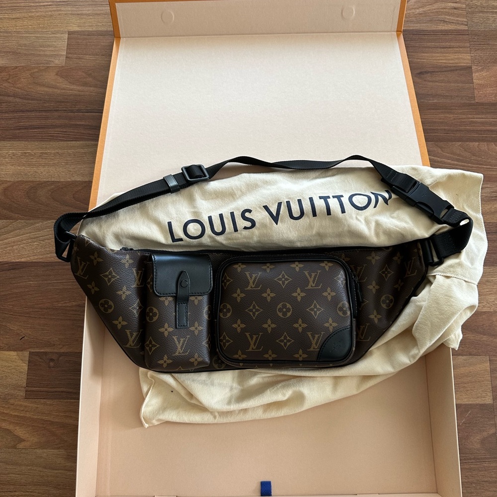 Louis Vuitton Brown Monogram Belt Bag